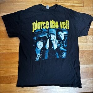 2023 Tour Merch Pierce the Veil Black Graphic Tee~ Unisex Size M